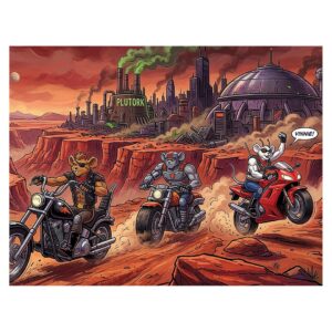 Biker Mice From Mars Mouse and Desk Pads - Image 3