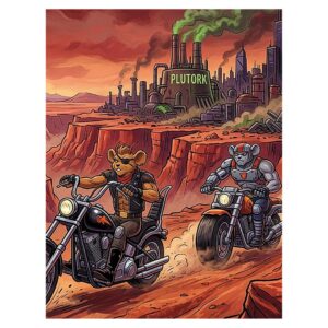 Biker Mice From Mars Mouse and Desk Pads - Image 4